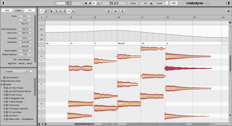 Celemony Melodyne 5 Editor